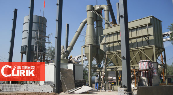 电厂��q��石灰石磨�_�生产线